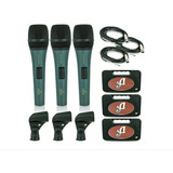 3 Platinum-s88 Xlr-p10 + 1 Pedestal Pmv-100-pac