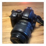 Camara Nikon Reflex Dsrl - D3100 + Lente 18-55mm + Poco Uso