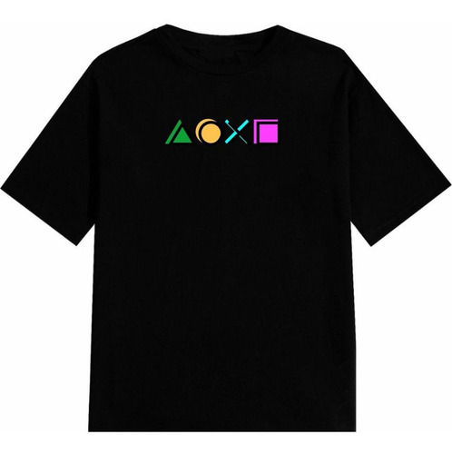 Camiseta Camisa Básica Manga Curta Estampada Video Game Geek