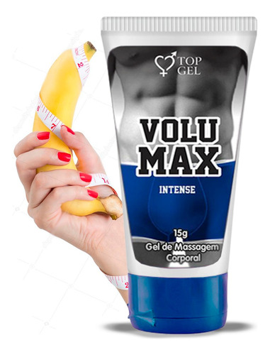 Gel Volumax Lubrificante Masculino 15ml Top Gel Volumão