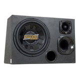 Caixa Trio Spyder 12 Pol Subwoofer Drive Tweeter Passiva Aut