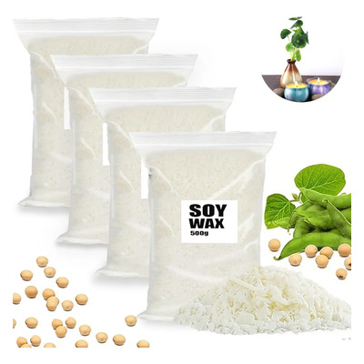 Cera de Soya para Velas de Frasco – Kit para Principiantes y Expertos (2 kg) | MercadoLibre