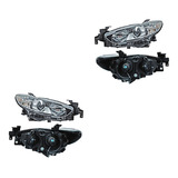 Set Faros Tyc Para Mazda 6 2014 - 2016