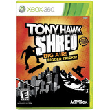 Tony Hawk Shred Big Air Xbox 360 Nuevo Sellado
