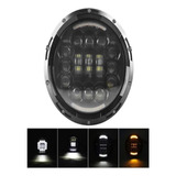 Faro Led De Doble Color Daymaker De 7 Pulgadas Para Motocicl