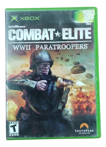 Combat Elite: Wwii Paratroopers Juego Original Xbox Clasica