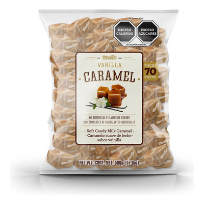 Vainilla Caramel Montes 70 Piezas | MercadoLibre
