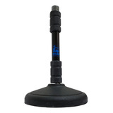 Pedestal De Mesa Com Tubo Fixo - Ps-1 Bk Visão Base De Ferro