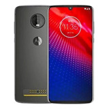  Moto Z4 128 Gb Gris Flash 4 Gb Ram + Regalos Calidad B