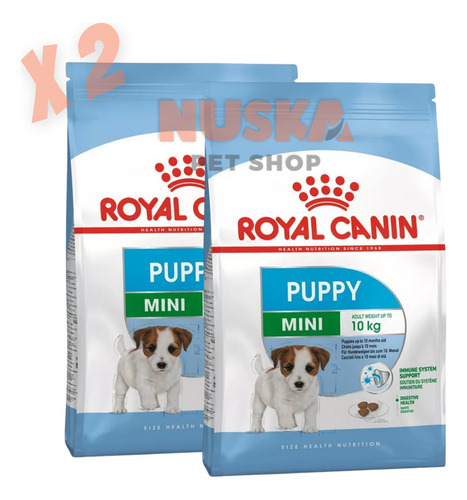 Royal Canin Mini Puppy 15 Kg X 2 Unidades Pequeño Cachorro