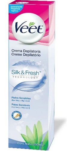 Veet Depilación En Crema Piel Sensible 200 Ml