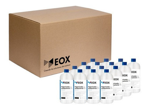 Caja 16 Un. Higienizador Alcohol 70% Registro Isp Eox 1 L