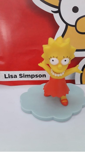Muñeco - Simpson - Lisa Simpson   N° 3 + Fascículo