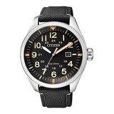 Reloj Citizen Para Hombre Aw5000-24e Eco-drive Correa De