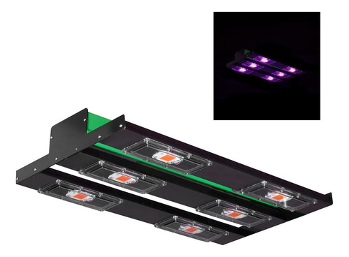 Panel Luz Led Cultivo Plantas Indoor 300w Full Spectrum