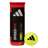 Bola De Padel adidas Speed Rx - Tubo Com 03 Bolas