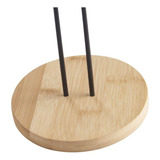 Soporte Toalla Nova 30 Cm Con Bambu