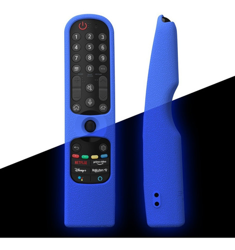 Capa De Silicone Sikai Para LG Magic Remote An-mr21gc (azul)