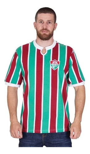 Nova Camisa Fluminense 1976 Tricolor - Liga Retrô Oficial