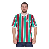 Nova Camisa Fluminense 1976 Tricolor - Liga Retrô Oficial