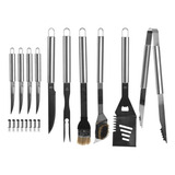 Kit De Herramientas Para Asar Barbacoa, Juego De Utensilios 