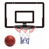 Cesta De Pared Interior Con Soporte De Baloncesto Móvil