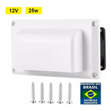 Exaustor Ar Lateral Cozinha Banheiro Motorhome Trailer 12v