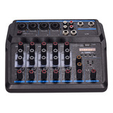 Mesa De Mezclas Musical Mini Mixer U6 Mezcladores Incorporad