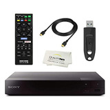 Reproductor Blu-ray Sony 4k Con Wi-fi, Control Remoto, Cable