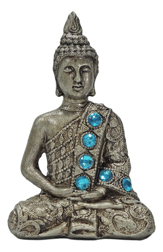 Buda Meditando Tibetano Hindu Tailandês Estátua Várias Cores