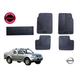 Kit 4 Tapetes Uso Rudo Pick Up D22 Frontier 2005 Original