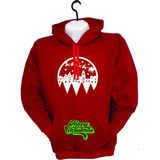 Buzos Navideños Luna Trineo Merry Christmas Hoodie