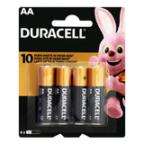 Pilha Aa Alcalina Duracell Blister C/4