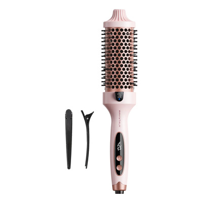Cepillo Térmico Wavytalk, Cepillo Redondo De Cerámica, Rosa | Envío gratis