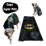 Capa Disfraz Perro O Gato Super Héroes Súper Pets Talla 1