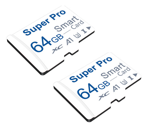 Pacote Super Pro-2 De Cartões De Memória De 64 Gb Com Dois A