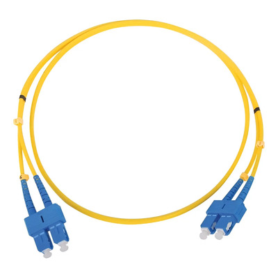 Jumper De Fibra Optica Monomodo Sc/sc Duplex De 1 Metro