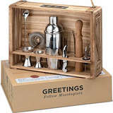 Kit, Juego De Utensilios Kit De Coctelería Mixology Bartende