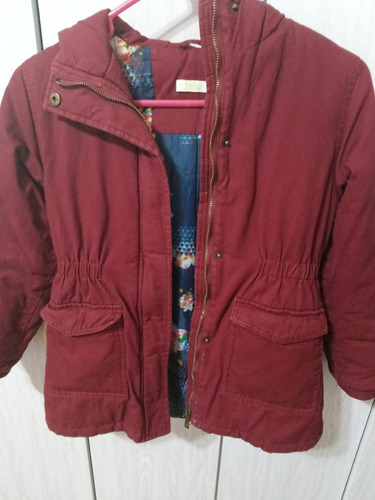 Campera Parka Gabardina Nena T 10 