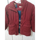 Campera Parka Gabardina Nena T 10 