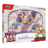 Pokémon Box Alakazam Ex Escarlate E Violeta 151 Ev3.5  Copag