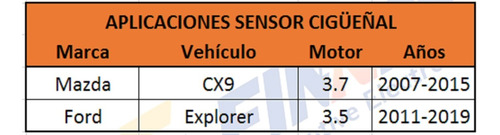 Sensor Cigeal Mazda Cx9 Ford Explorer Foto 5