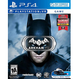 Batman Arkham Vr Playstation 4