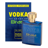 Perfume Vodka Brasil Azul Paris Elysees 100 Ml
