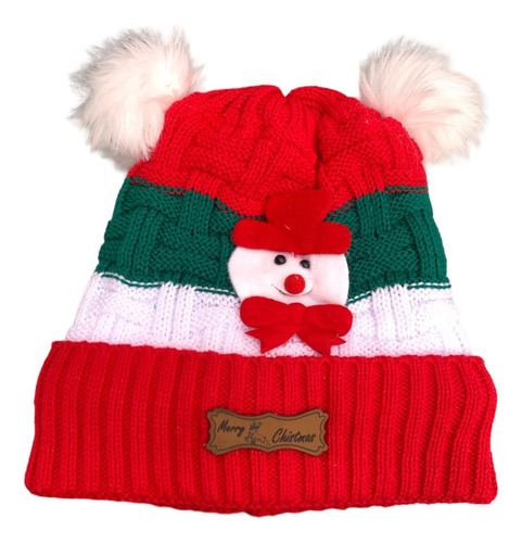 Gorro Navideño Térmico Con Diseño Para Niños Adulto Luz Led 