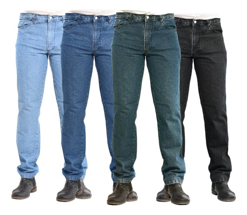 Combo X 2 Jeans Hombre Izzulinlo Talle Especial Del 62 Al 70