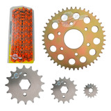 Kit Racing Colors Pulsar Ns200 Gold Alto Rendimiento Pfactor