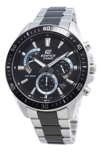 Reloj Casio Edifice Efr-552-sbk-1av Hombre 100% Original 
