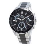 Reloj Casio Edifice Efr-552-sbk-1av Hombre 100% Original 