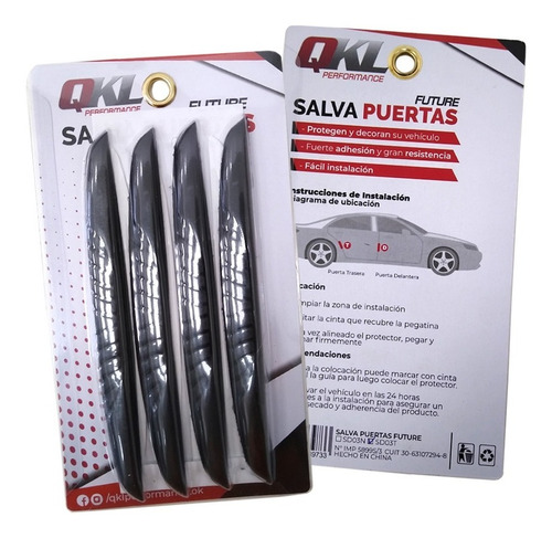 Protector Salva Puertas Auto Qkl Adhesivo Resistente